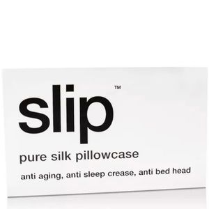 NEW IN BOX Slip Silk Pillowcase Queen White